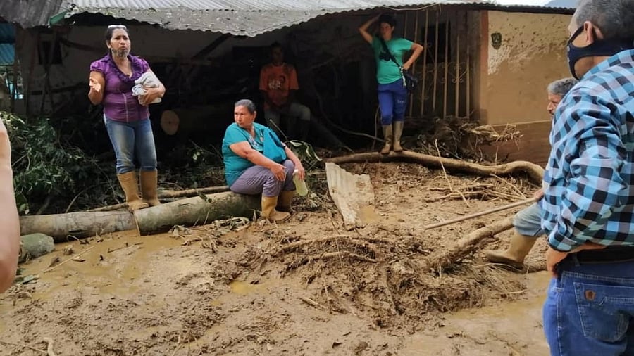 Aftermath of flash flooding in Tovar. Credit: Reuters Photo