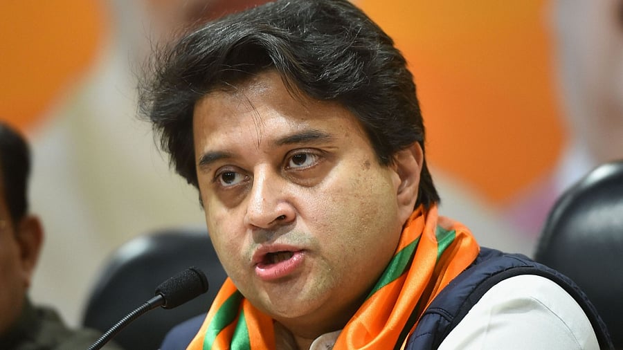 Civil Aviation Minister Jyotiraditya Scindia. Credit: PTI Photo
