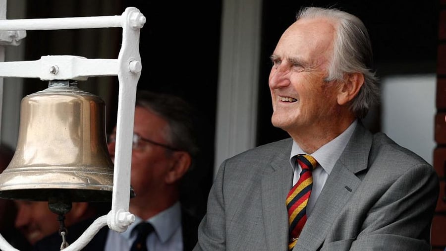 Former England international cricketer Ted Dexter file photo. Credit: AFP Photo
