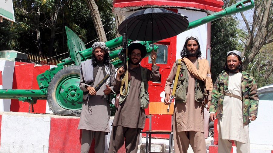 The suicide bombings outside Kabul airport on Thursday were a reminder that extremist militants could gain a foothold if the country was allowed to implode. Credit: AP Photo