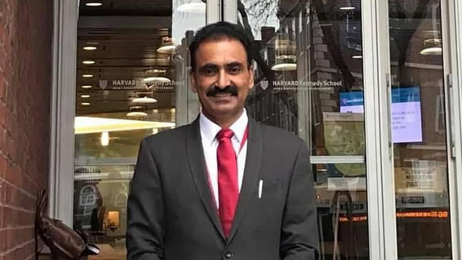 Gujarat chief secretary Pankaj Kumar. Credit: Twitter Photo/@Bhupendrabjp