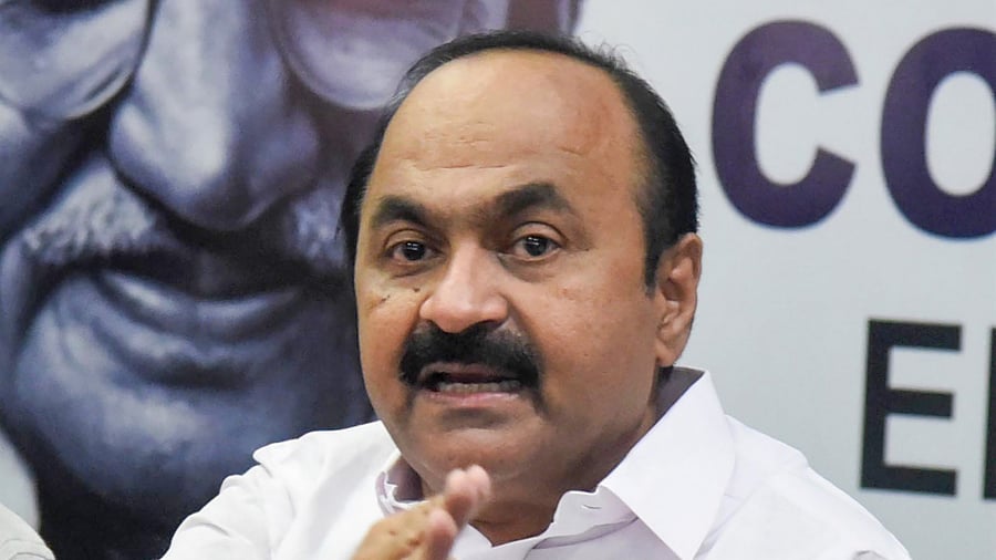 Leader of the Opposition in the state Assembly V D Satheesan. Credit: PTI File Photo