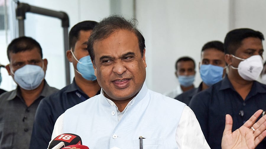 Assam Chief Minister Himanta Biswa Sarma. Credit: PTI Photo