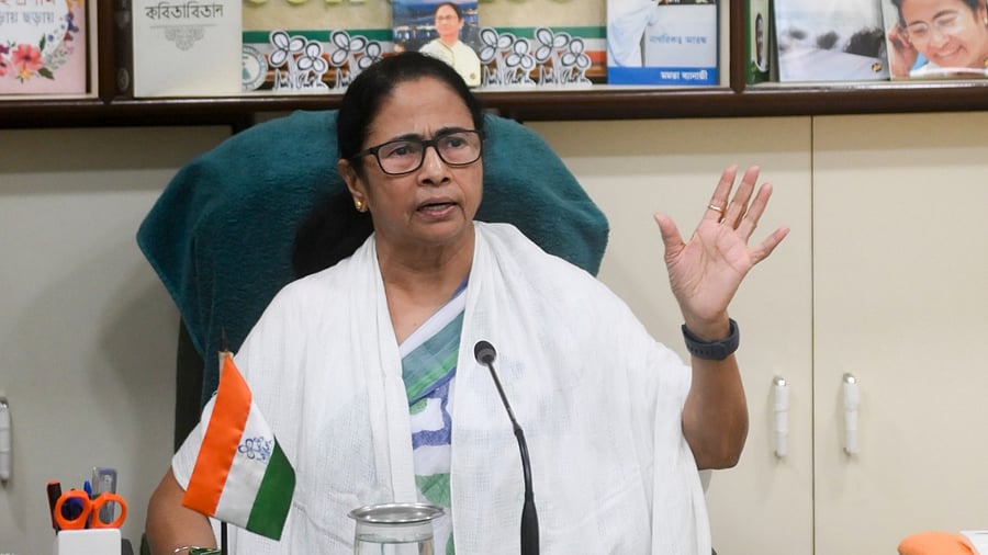 West Bengal Chief Minister Mamata Banerjee. Credit: PTI Photo