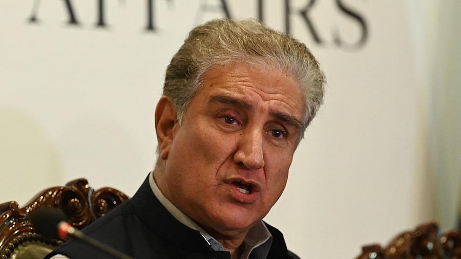 Shah Mahmood Qureshi. Credit: AFP file photo