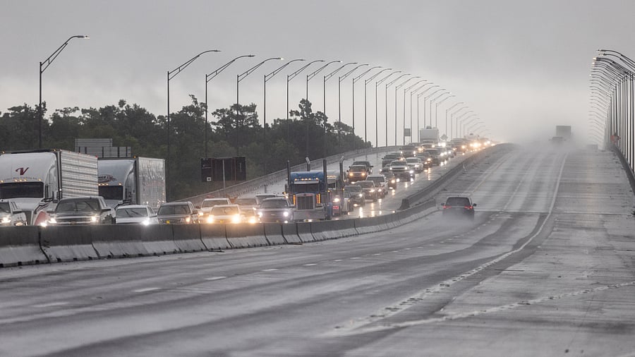 Shops were boarded up and evacuations were underway Saturday in cities. Credit: Reuters Photo