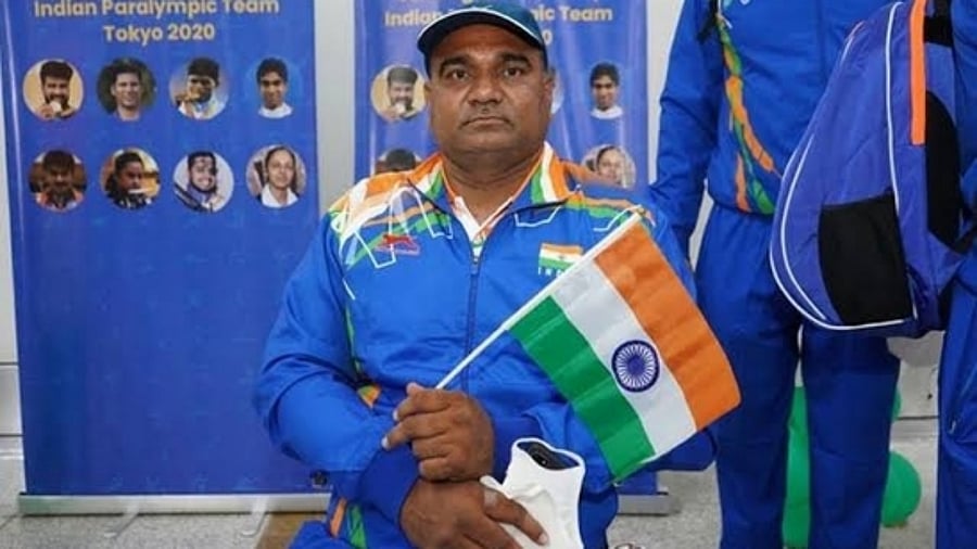 Indian discus thrower Vinod Kumar. Credit: Twitter/@India_AllSports