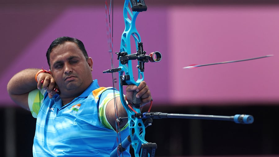 Rakesh Kumar of India in action. Credit: Reuters Photo