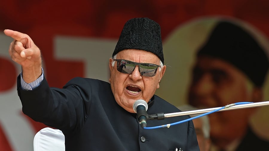 Abdullah added soon a government will be formed in J&K which will make the officers accountable. Credit: AFP Photo