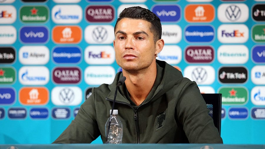 Cristiano Ronaldo is once again a Manchester United player 12 years after he left the club for Real Madrid. Credit: AFP File Photo
