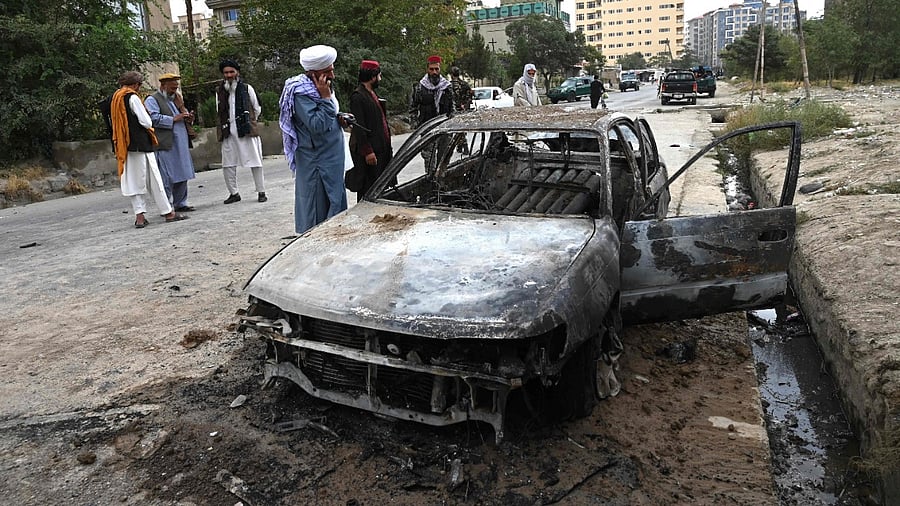 Rockets flew across the Afghan capital on August 30 as the US raced to complete its withdrawal from Afghanistan, with the evacuation of civilians all but over and terror attack fears high. Credit: AFP Photo