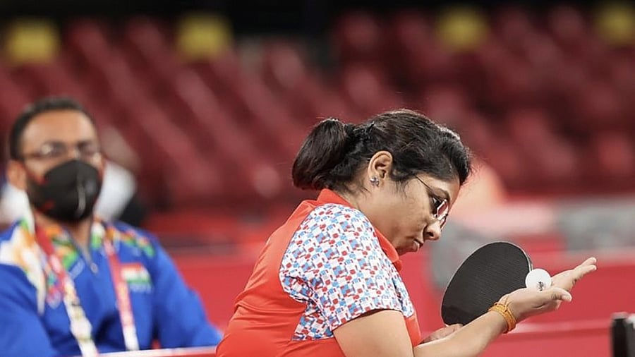 Paddler Bhavina Patel. Credit: PTI Photo