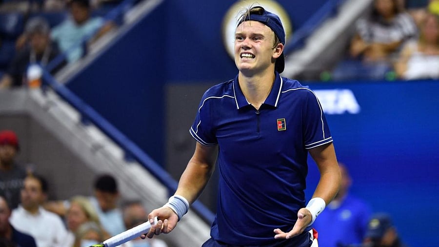 Holger Rune. Credit: AFP Photo