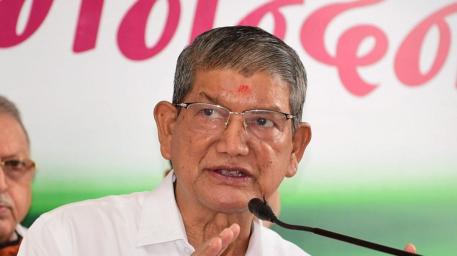 Harish Rawat. Credit: PTI photo