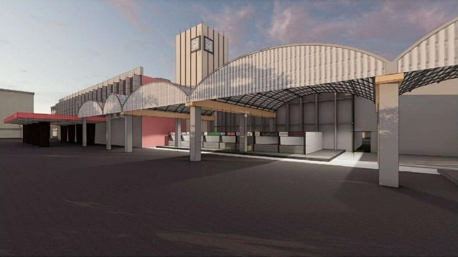 An indicative design of the station. Credit: Special arrangement