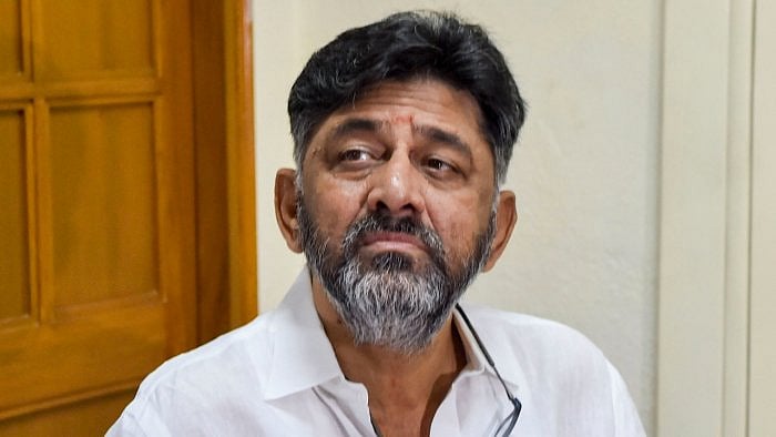 Karnataka Congress leader D K Shivakumar. Credit: PTI File Photo