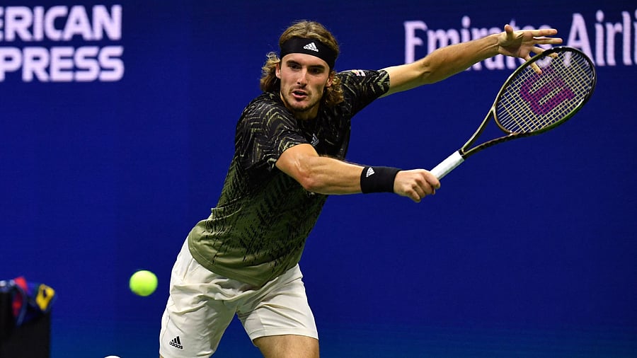 World number three Stefanos Tsitsipas. Credit: AFP Photo