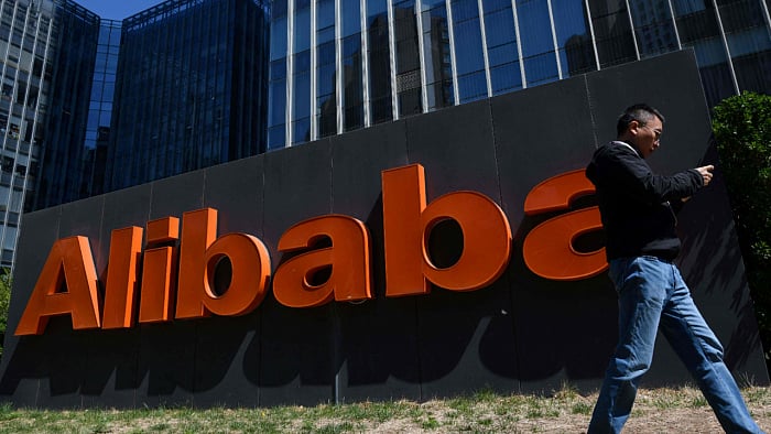 The earmarked 100 billion yuan is the equivalent of 31 per cent of Alibaba's current cash balance. Credit: AFP Photo