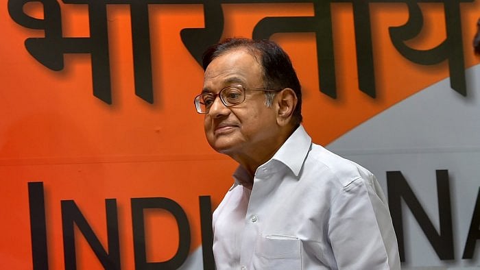 P Chidambaram. Credit: PTI File Photo