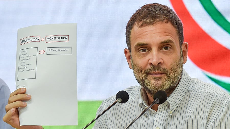 Congress leader Rahul Gandhi. Credit: PTI File Photo