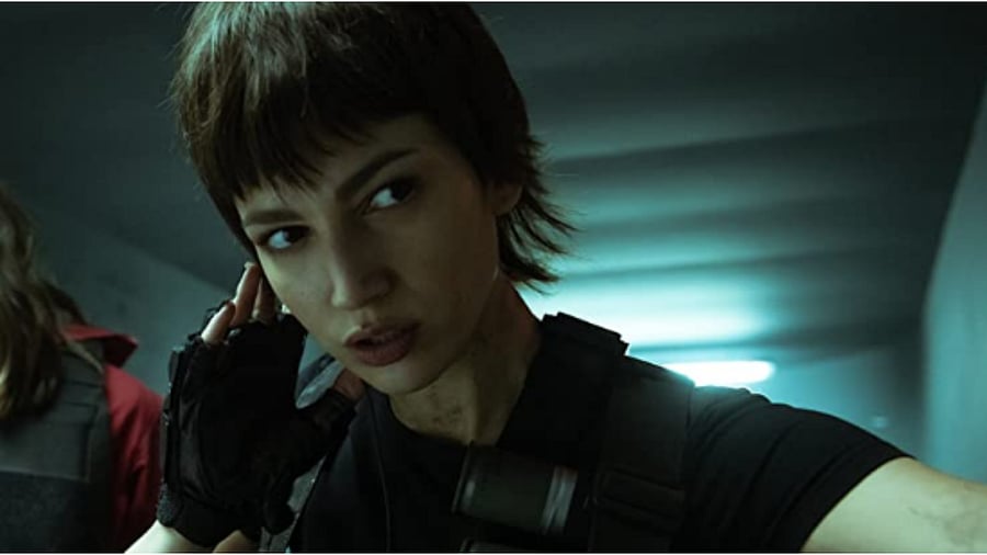 Ursula Corbero as Tokyo in 'Money Heist'. Credit: IMDb