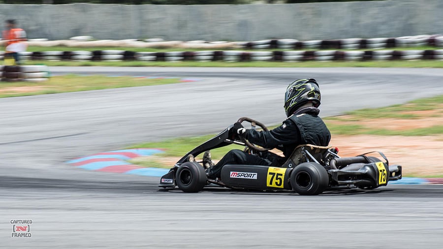A native of Channapatna, Sawan would come to Bengaluru for go-karting as a child. Pic credit: Captured N Framed