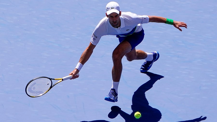 Top-ranked Djokovic also chases history in quest of his 21st career Grand Slam title. Credit: Reuters Photo