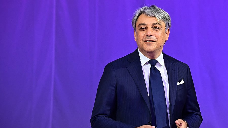 Renault CEO Luca De Meo. Credit: AFP Photo
