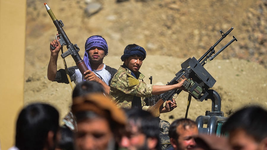 Fighters led by the country's former vice-president were last night mounting a final defence against the new regime's forces. Credit: AFP Photo
