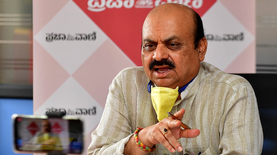 Karnataka Chief Minister Basavaraj Bommai. Credit: DH Photo