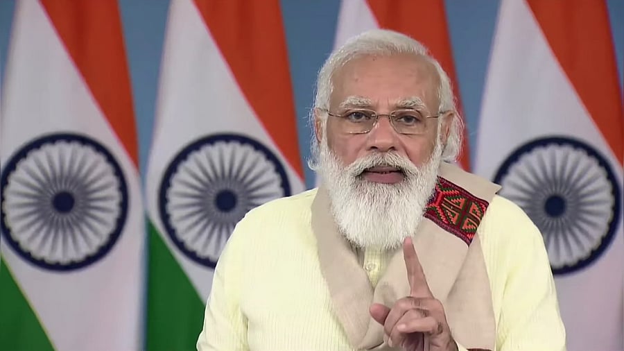 Prime Minister Narendra Modi. Credit: Twitter/@BJP4India