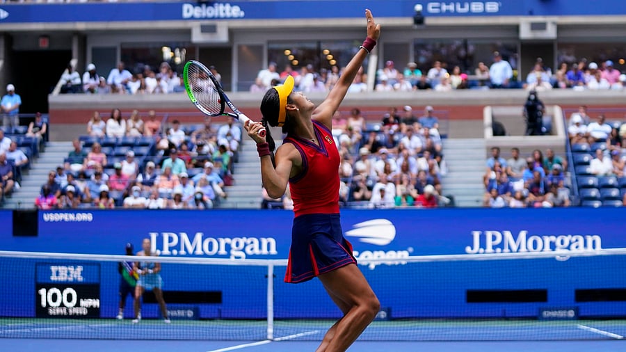 A still from a match during the US Open. Credit: Reuters Photo