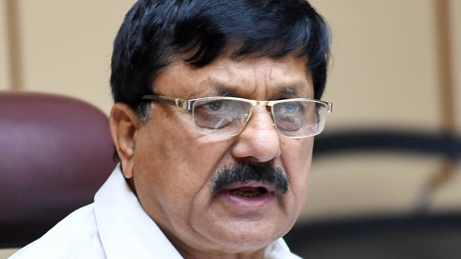 Karnataka Home Minister Araga Jnanendra. Credit: DH File Photo/B H Shivakumar