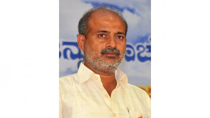 MLA Sa Ra Mahesh. Credit: DH Photo