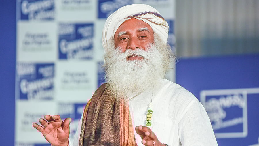 Isha Outreach of Sadhguru Jaggi Vasudev. Credit: DH Photo
