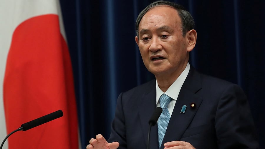 Japan Prime Minister Yoshihide Suga. Credit: Reuters Photo