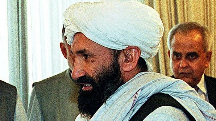 Taliban acting PM Mullah Hasan Akhund. Credit: AFP File Photo