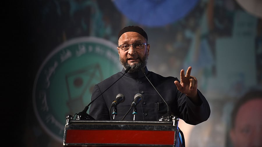 AIMIM chief Asaduddin Owaisi. Credit: AFP File Photo
