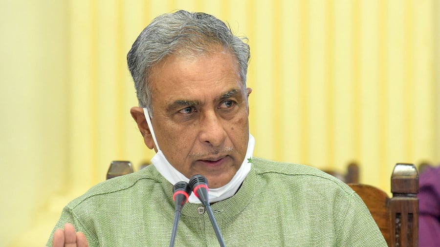 Karnataka Legislative Council Chairman Basavaraj Horatti. Credit: DH File Photo/Pushkar V