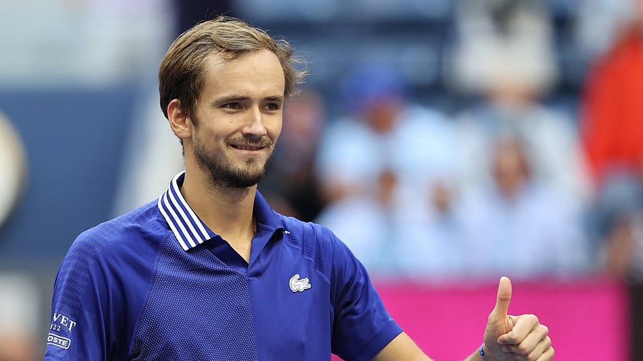 Second-ranked Russian Daniil Medvedev. Credit: AFP Photo