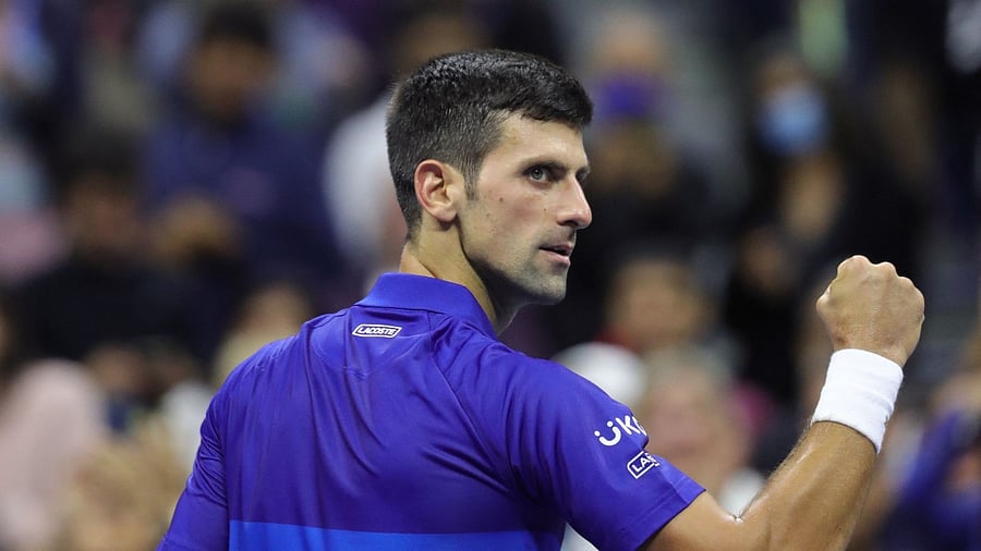 Djokovic will try to complete the first sweep of US, Australian and French Open and Wimbledon titles in the same year. Credit: AFP Photo