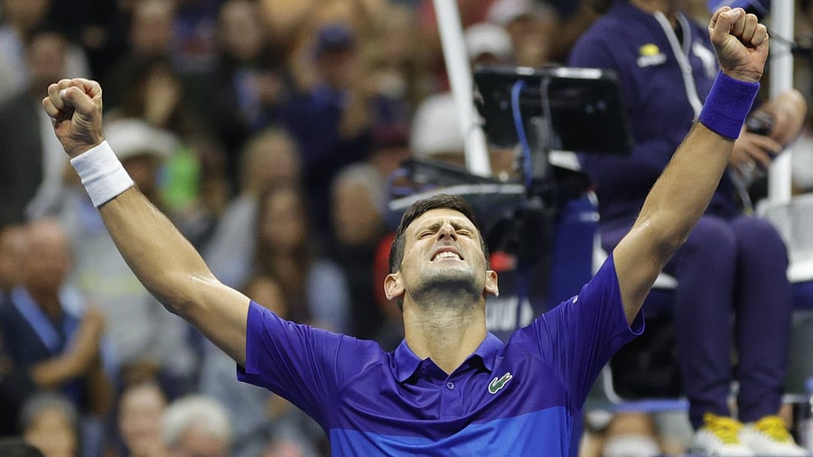 Novak Djokovic. Credit: AFP Photo