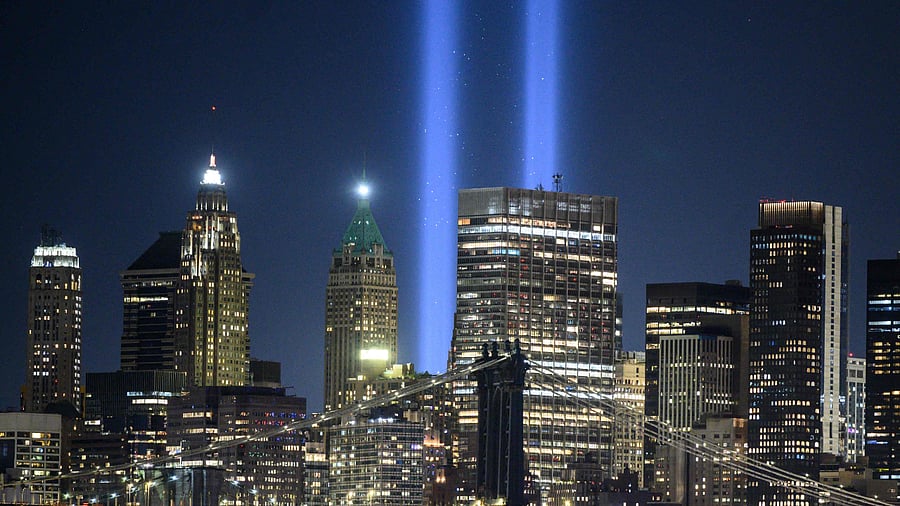 In a video released Friday night, Biden mourned the ongoing losses of 9/11. Credit: AFP Photo