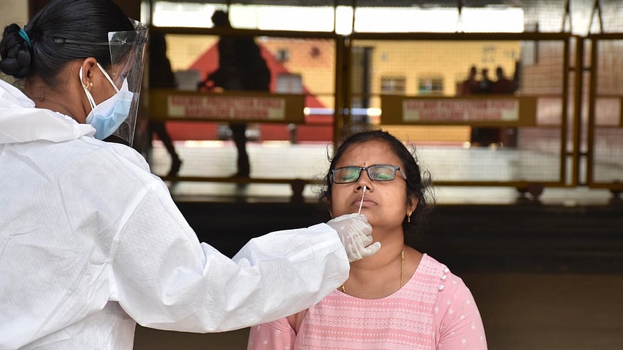 On Saturday, Bengaluru recorded 207 fresh Covid-19 cases. Credit: DH Photo/BK Janardhan