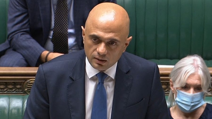 Britain's Health Secretary Sajid Javid. Credit: AFP Photo