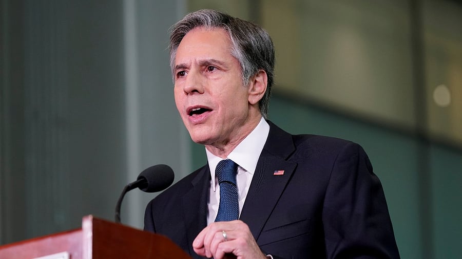 US Secretary of State Antony Blinken. Credit: Reuters File Photo