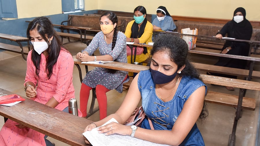 The TET was conducted on August 22, 2021, in seven languages. Credit: DH File Photo