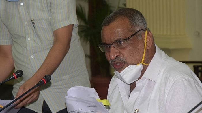 Law Minister JC Madhuswamy. Credit: DH Photo