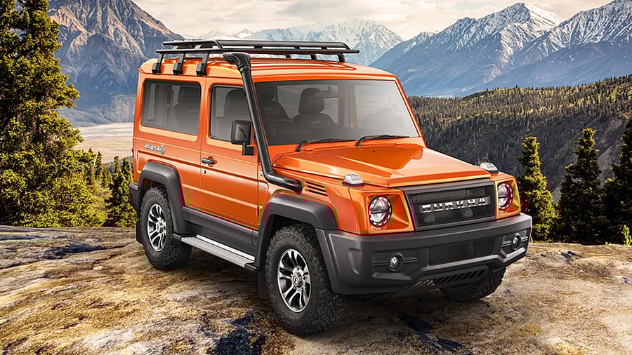 The new Gurkha will be available in five colours red, orange, green, grey and white, and the price would be announced in the last week of September. Credit: Force Motors Official Website/https://www.forcegurkha.co.in/