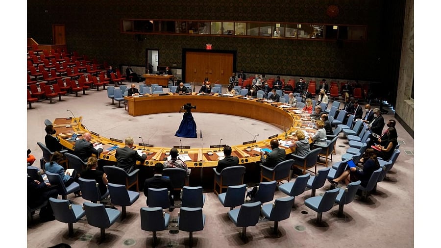 UN Security Council. Credit: AFP File Photo